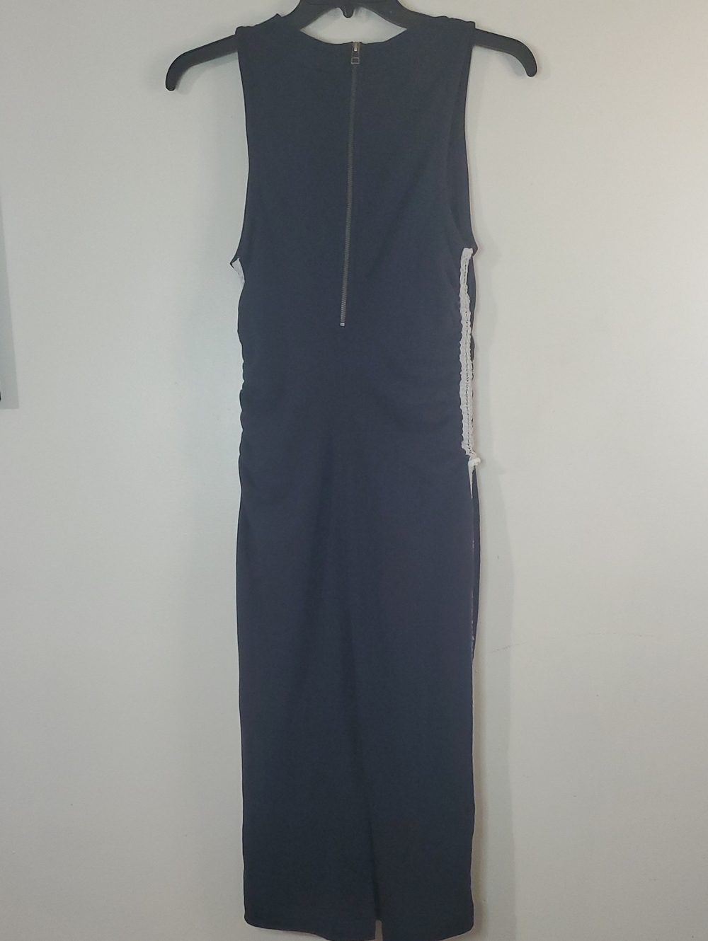 Anthropologie Daily Practice Sports Start Sleeveless Embroidered Midi Dress Sm - Picture 8 of 15